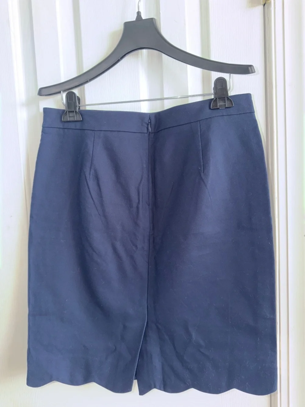 J. Crew Dark Navy Pencil Skirt